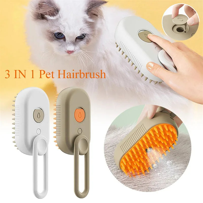 Steam Brush For Cat and Dogs