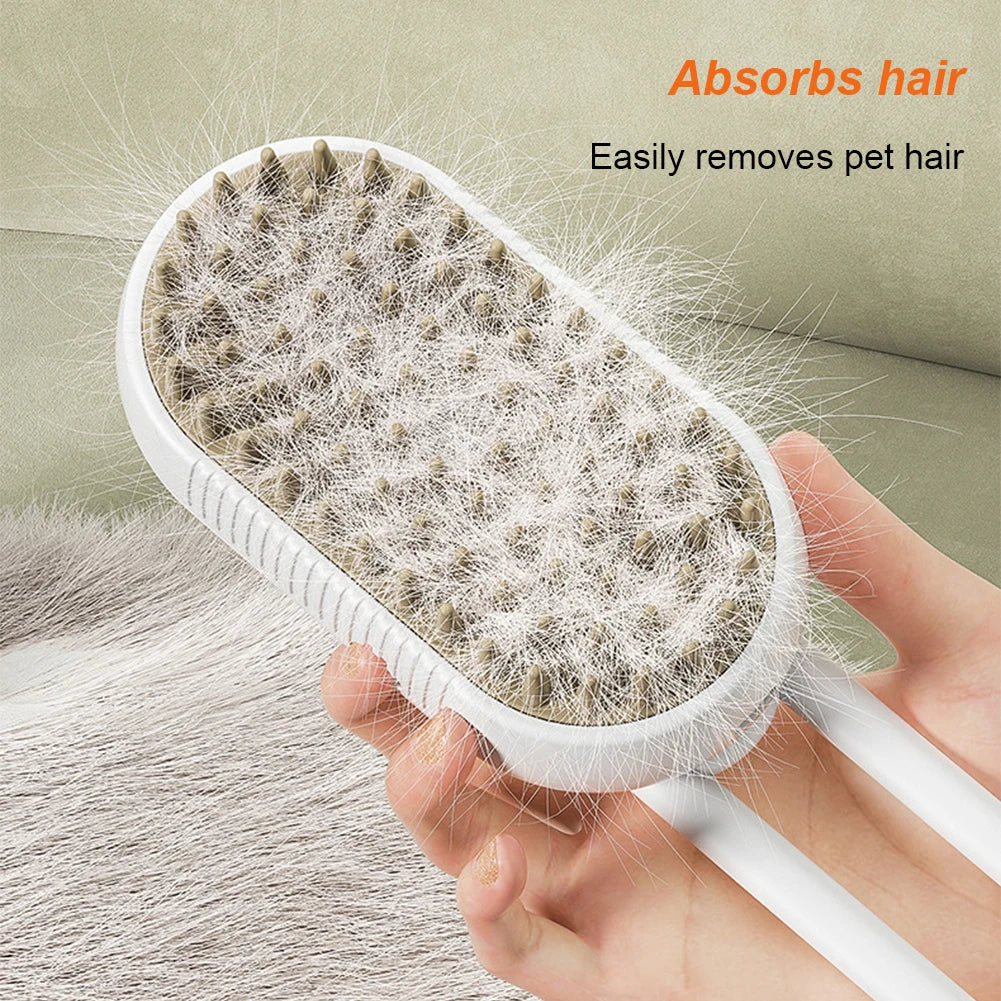 Steam Brush For Cat and Dogs