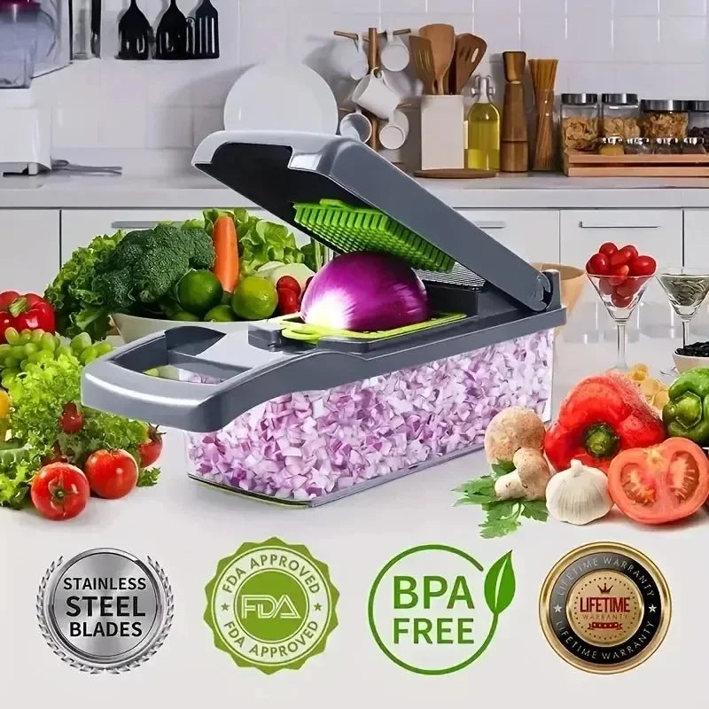 Vegetable Food Chopper 14 in 1