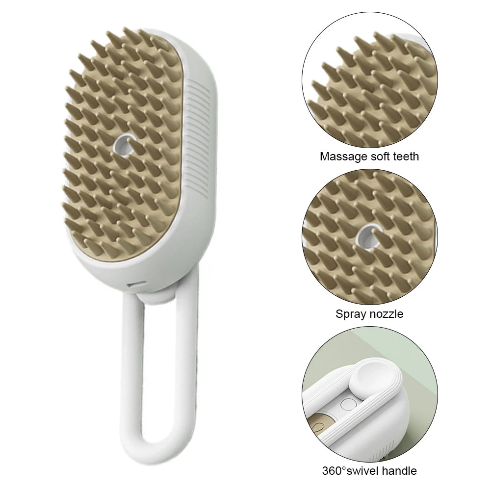 Steam Brush For Cat and Dogs