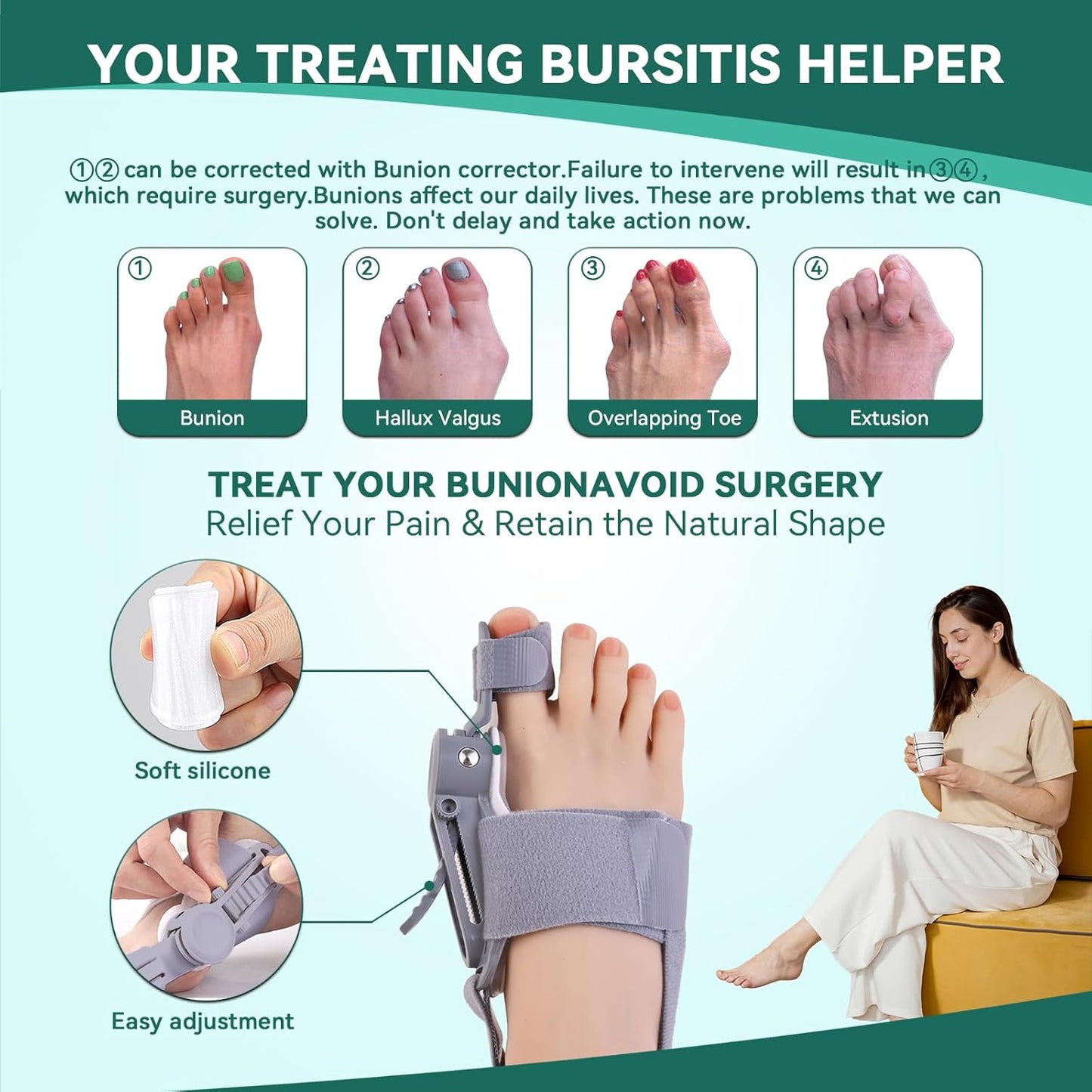 Bunion Corrector for Men and Women